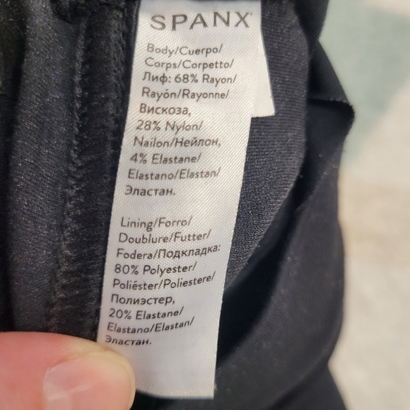 Spanx The Perfect Pant Ankle 4 Pocket Skinny Black Size XS 20202 - Picture 7 of 8